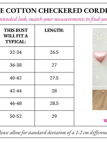 Pink Checkered Chenille Cotton Corded Crew Sweatshirt