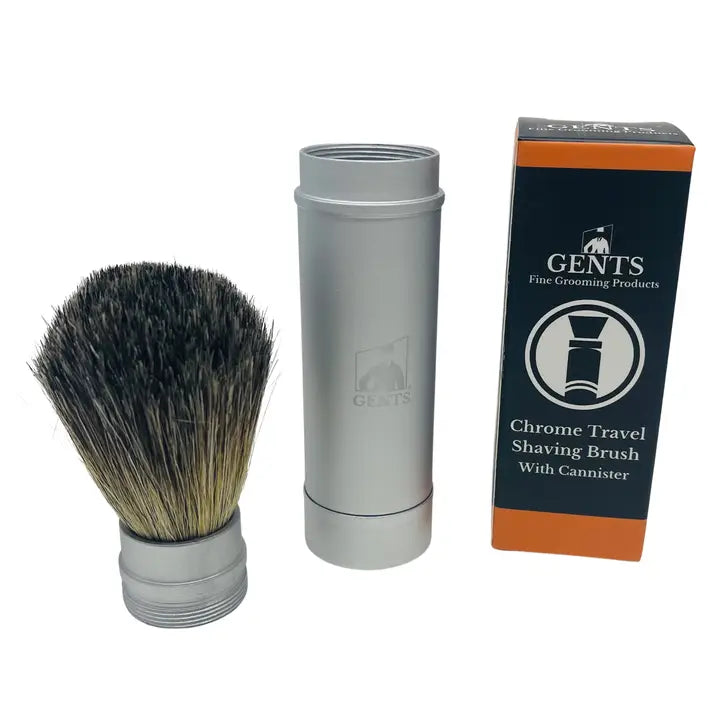 GBS Travel Badger Hair shaving Brush