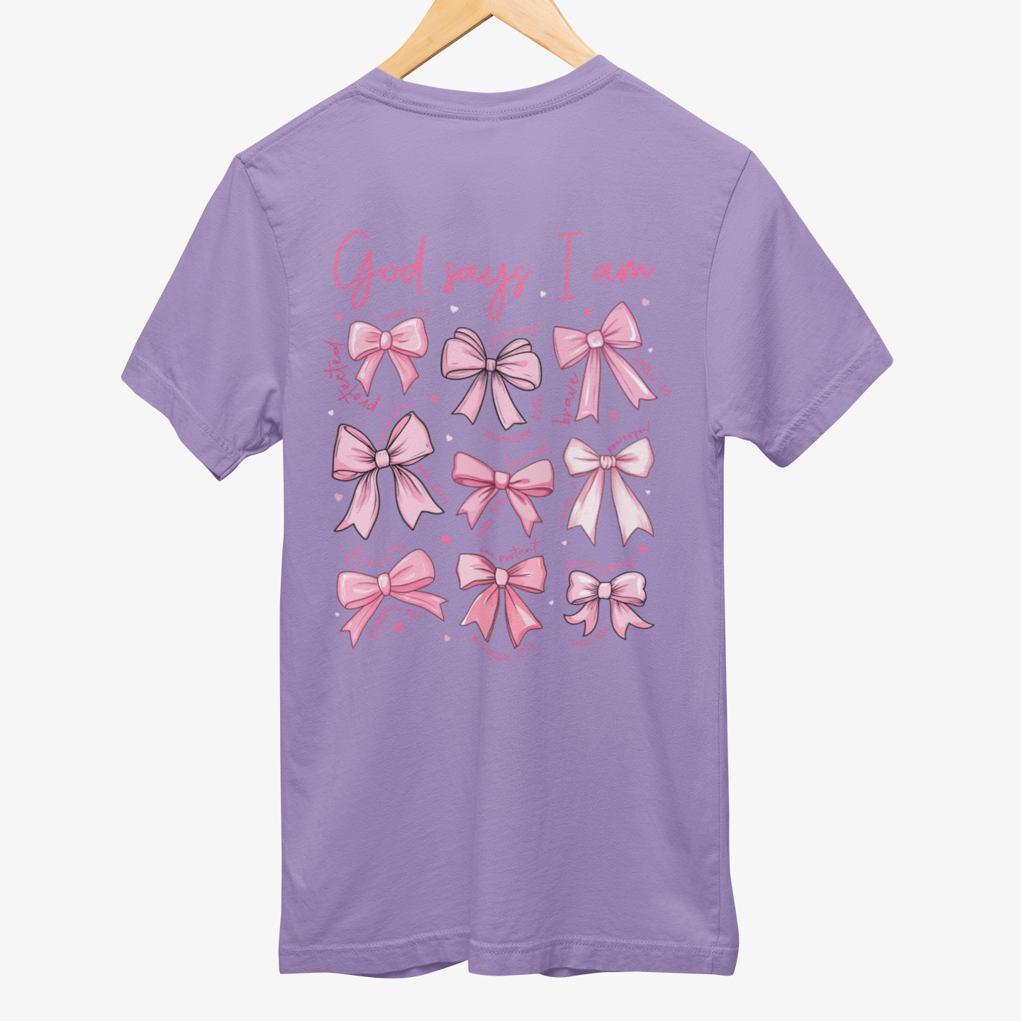 God Says I Am… Bows Youth & Toddler Graphic Tee