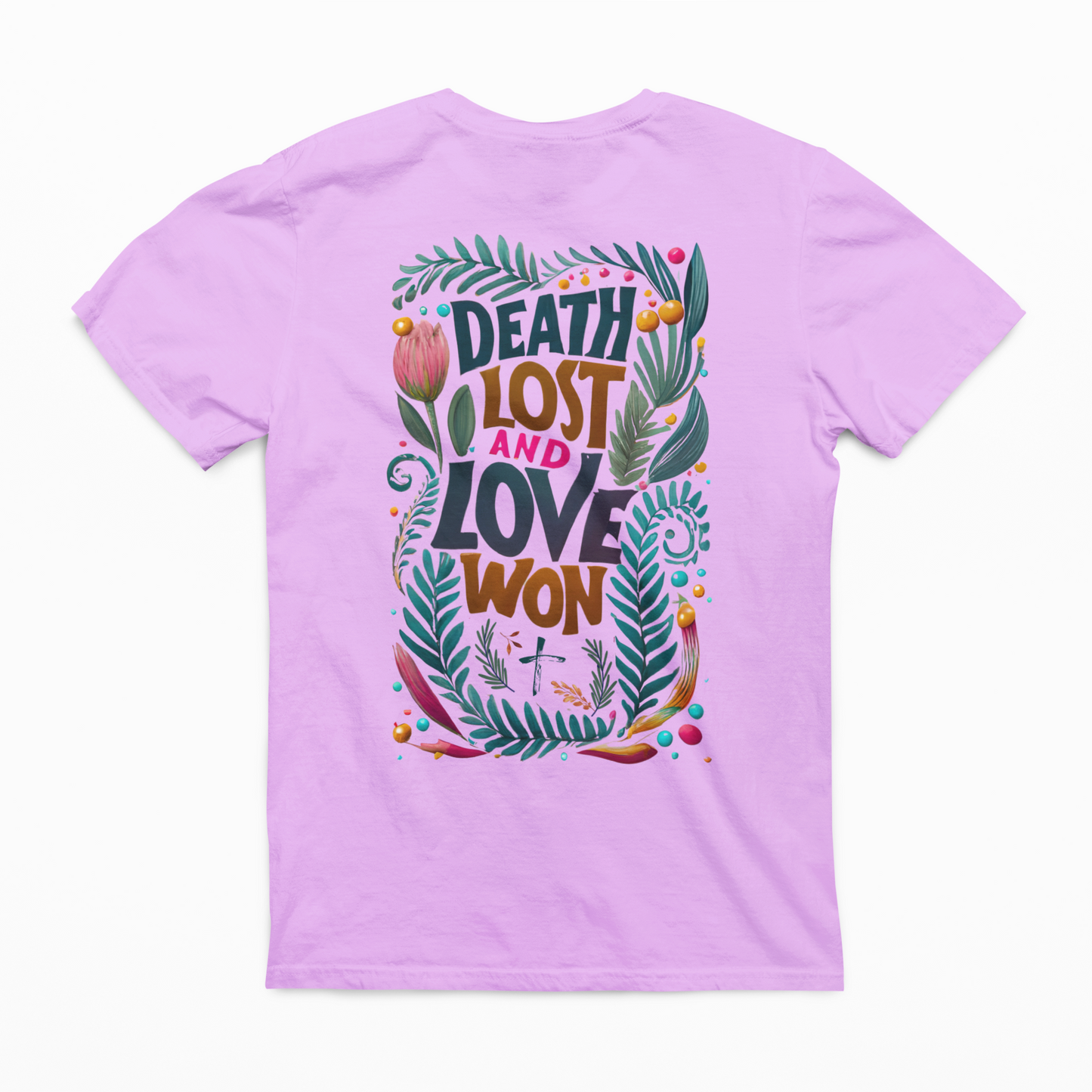 Death Lost Love Won Adult Graphic tee