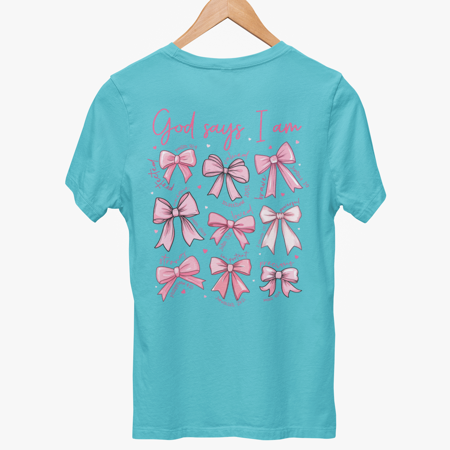 God Says I Am… Bows Youth & Toddler Graphic Tee