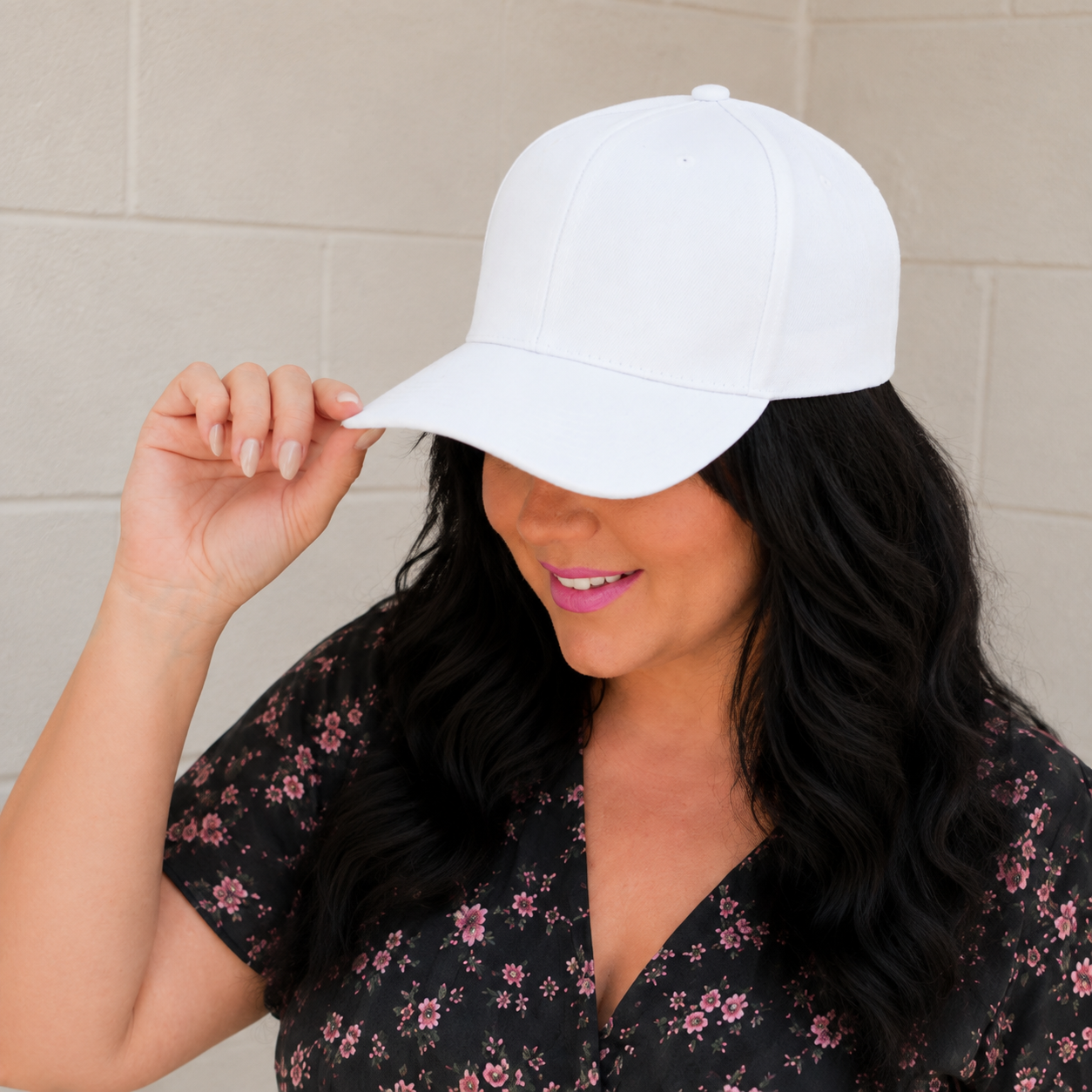 Basic Babe Ball Cap in White