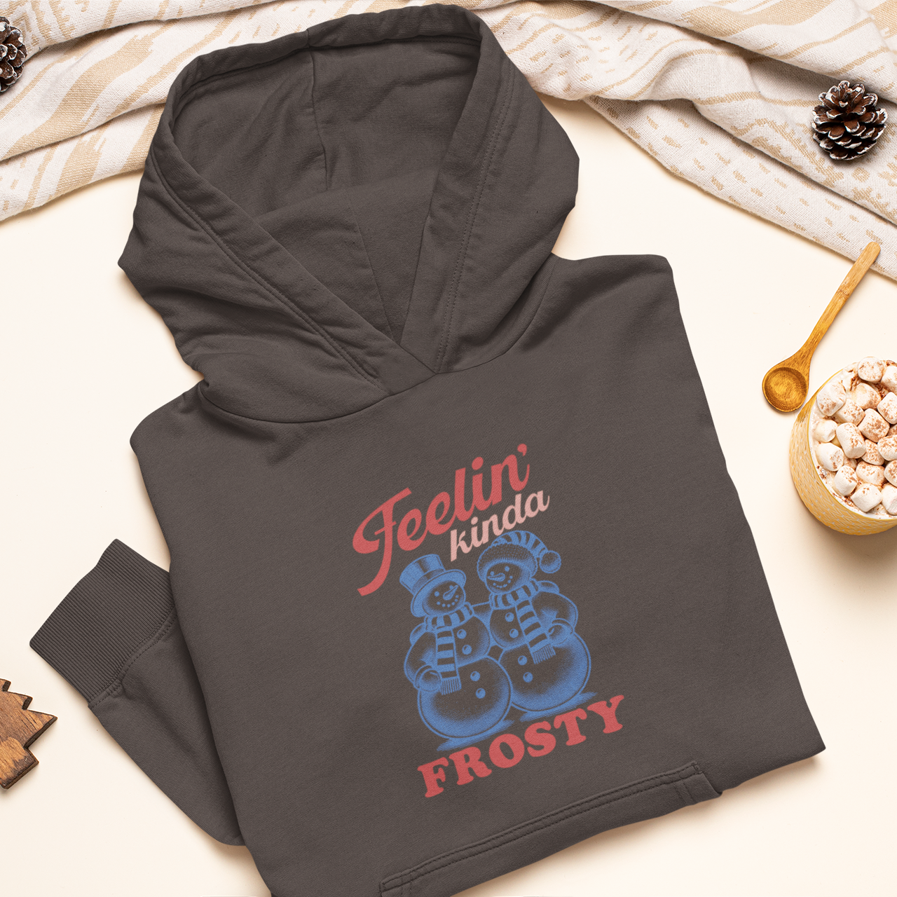 Feelin' Kinda Frosty Graphic Hoodie