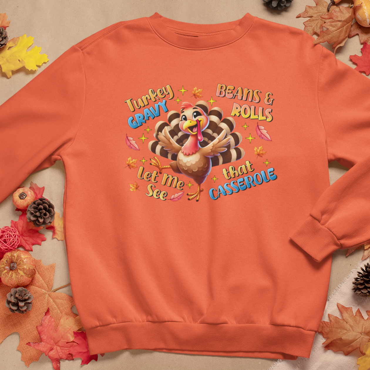 Casserole Countdown Graphic Sweatshirt