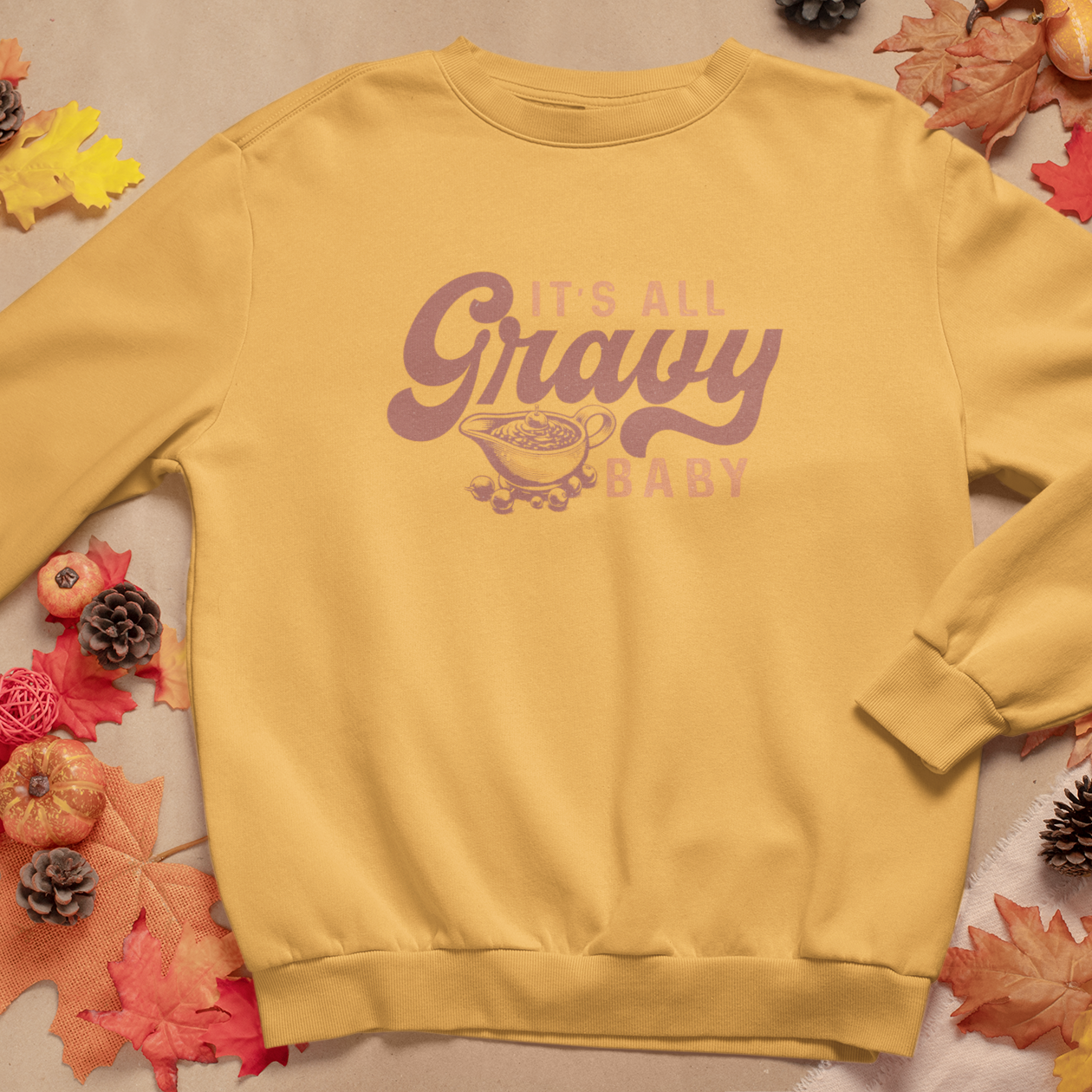 Gravy Baby Graphic Sweatshirt