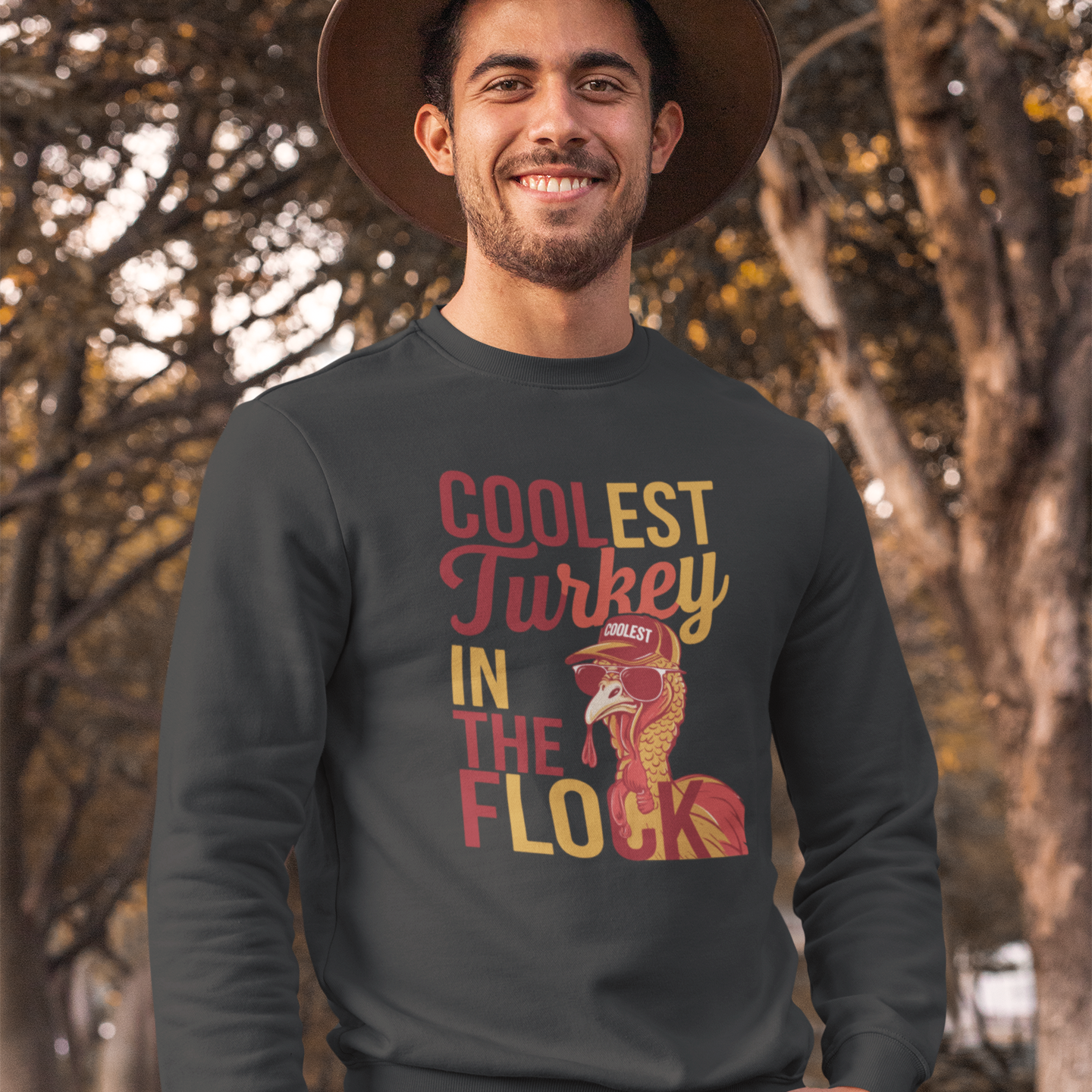 Coolest Turkey Graphic Sweatshirt