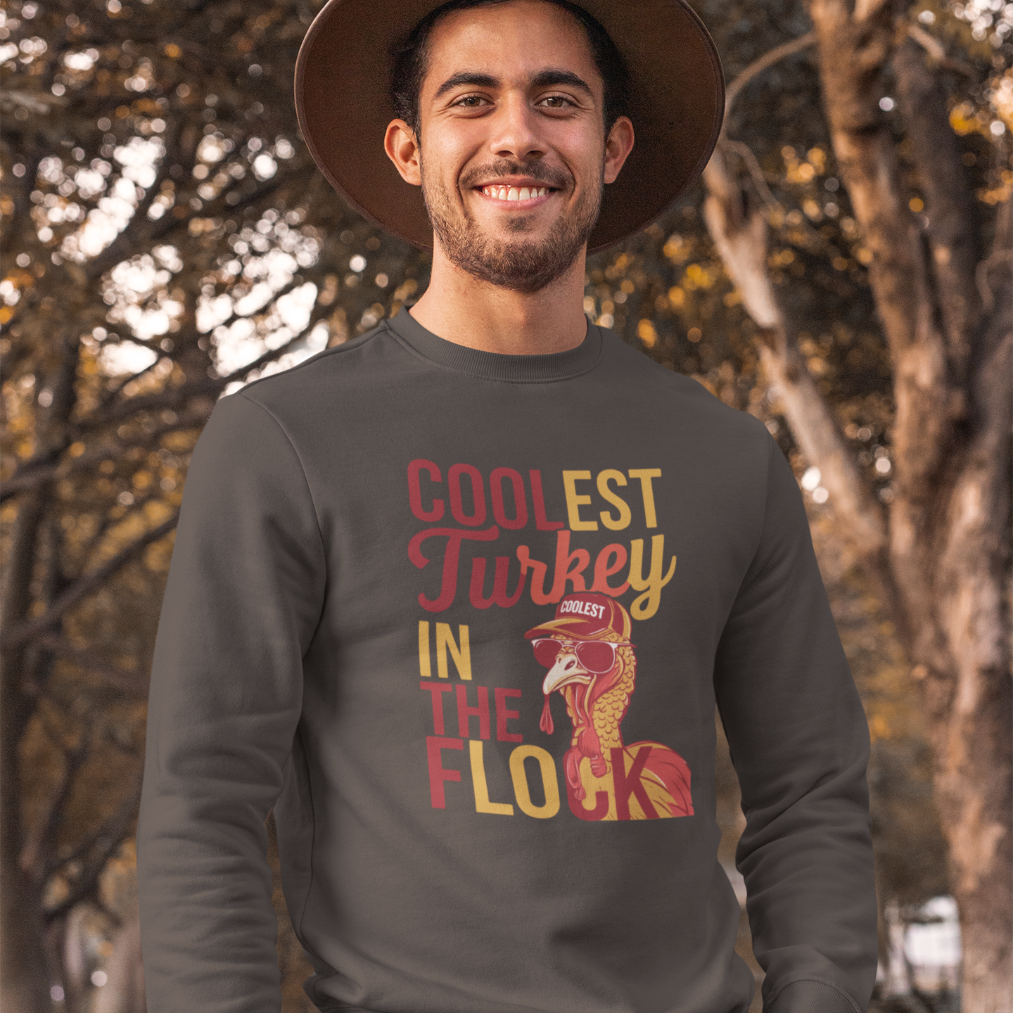 Coolest Turkey Graphic Sweatshirt