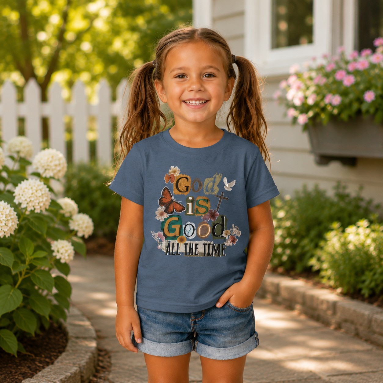 God Is Good Youth & Toddler Graphic Tshirt