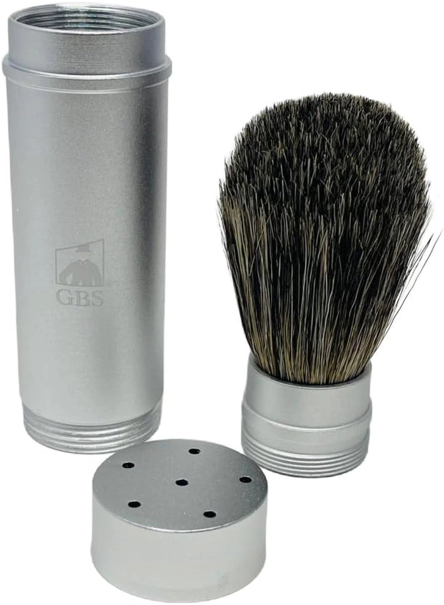 GBS Travel Badger Hair shaving Brush