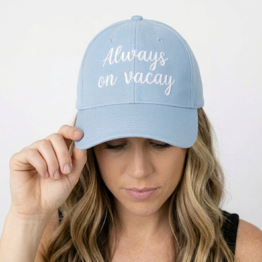 CC Always On Vacay Hat