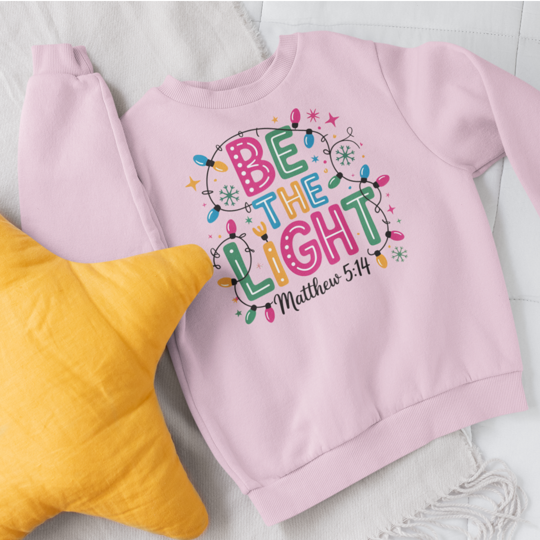 Be The Light Full Color Ready For Press DTF Print Transfer, Direct To Film