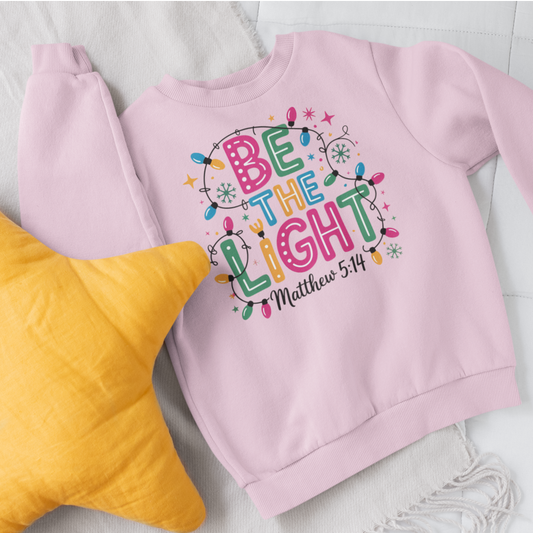 Be The Light Full Color Ready For Press DTF Print Transfer, Direct To Film