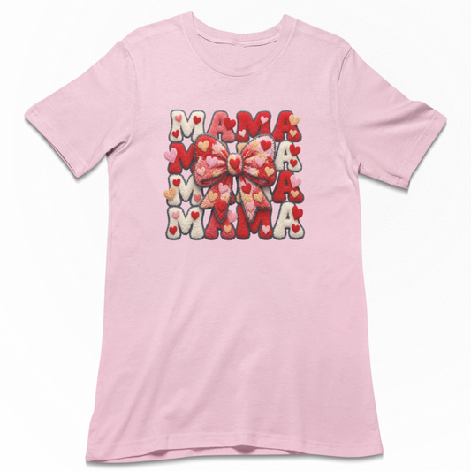 Mama Love Patch Adult Graphic Tee
