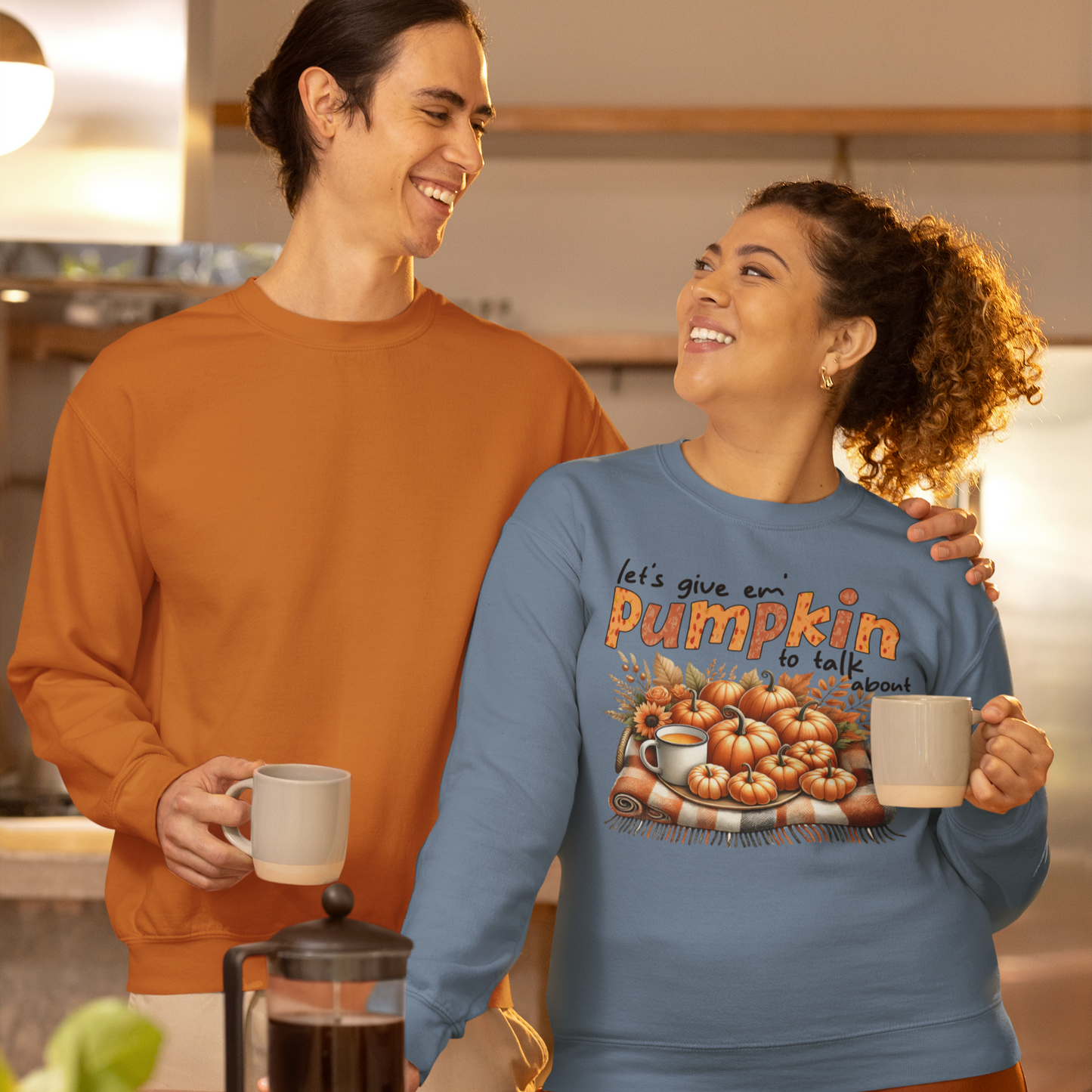 Pumpkin Talk Graphic Sweatshirt