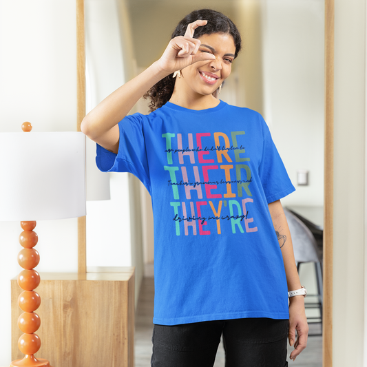 They're Driving Me Crazy Graphic Tee T-shirt Tea Shirt Shoppe S Royal