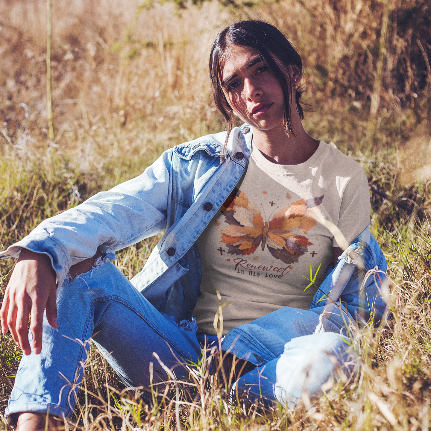 Renewed by His Love Graphic Tee