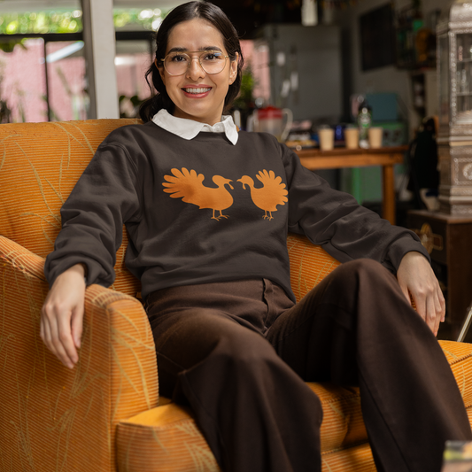 Turkey Talk Graphic Sweatshirt