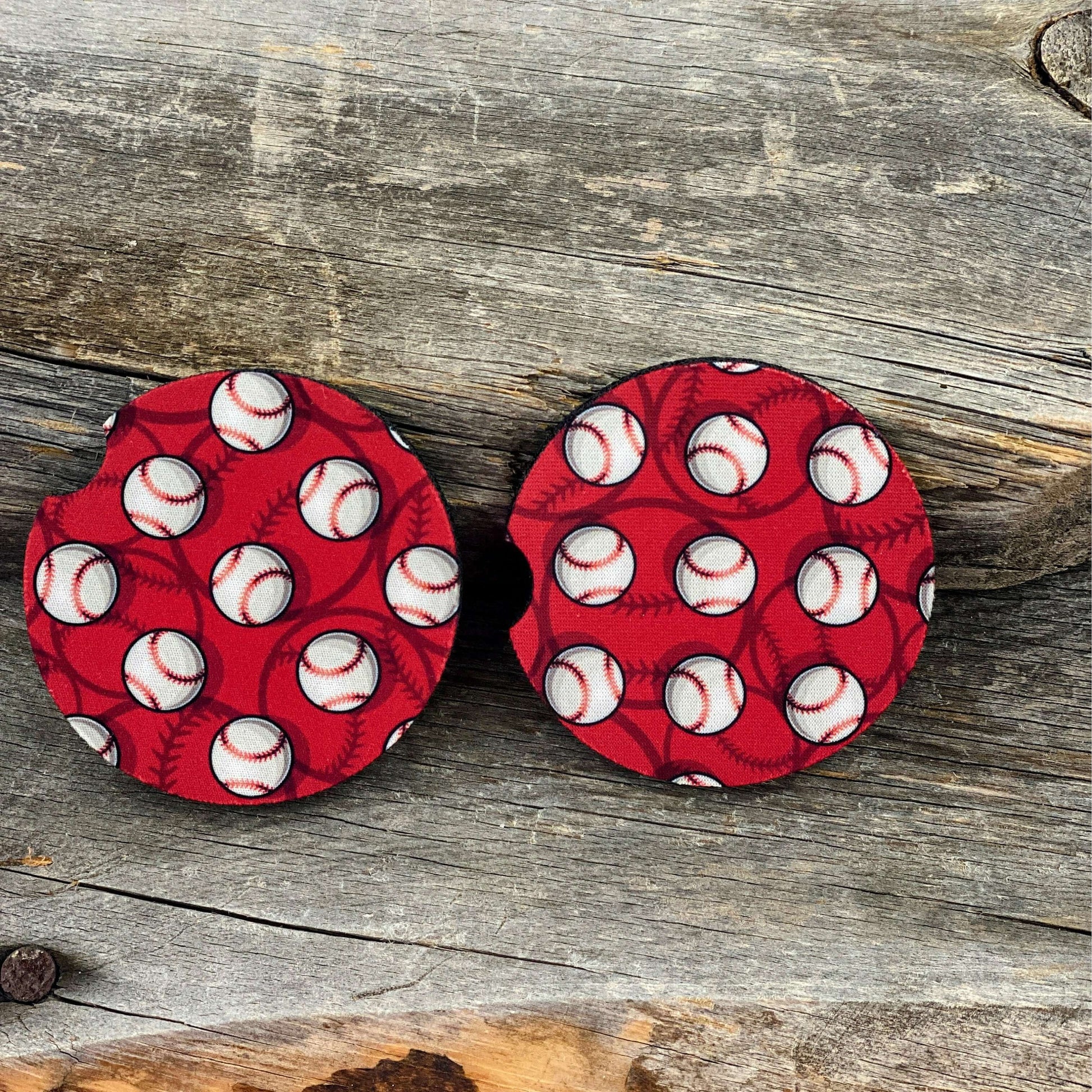 Baseball Car Coasters Tea-Shirt Shoppe