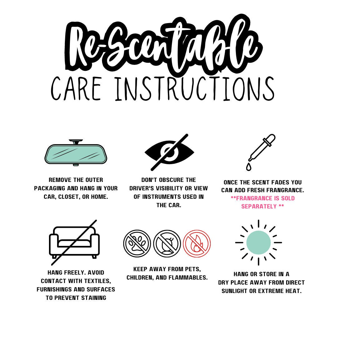 Corgi Butts Re-Scentable Car Freshener