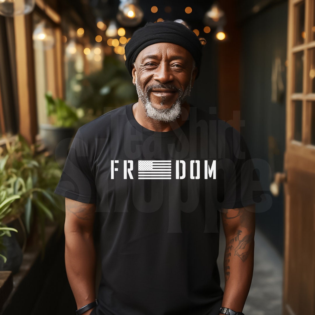Freedom Hot Peel Custom Full Color Ready For Press DTF Print Transfer, Direct To Film Tea-Shirt Shoppe
