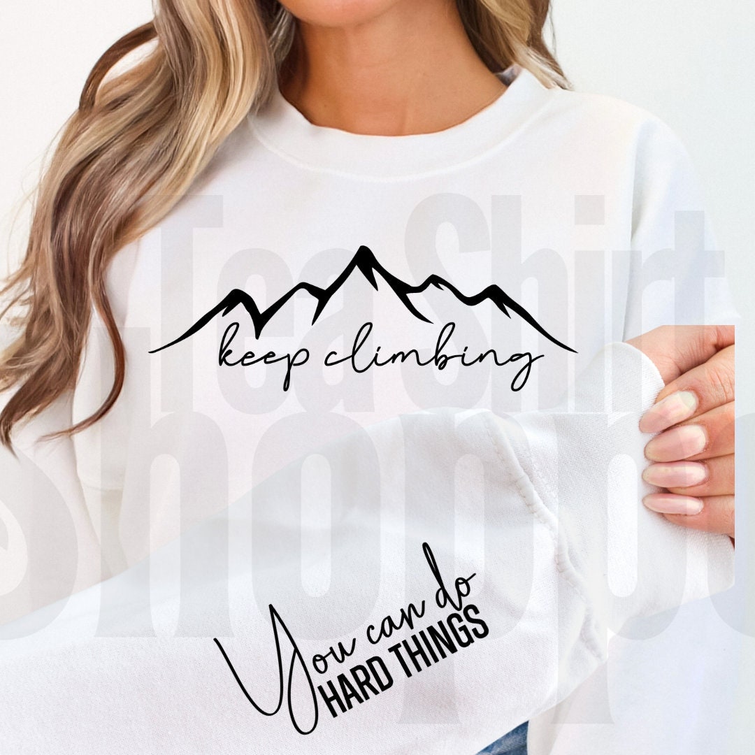 You Can Do Hard Things Hot Peel Custom Full Color Ready For Press DTF Print Transfer, Direct To Film Tea-Shirt Shoppe