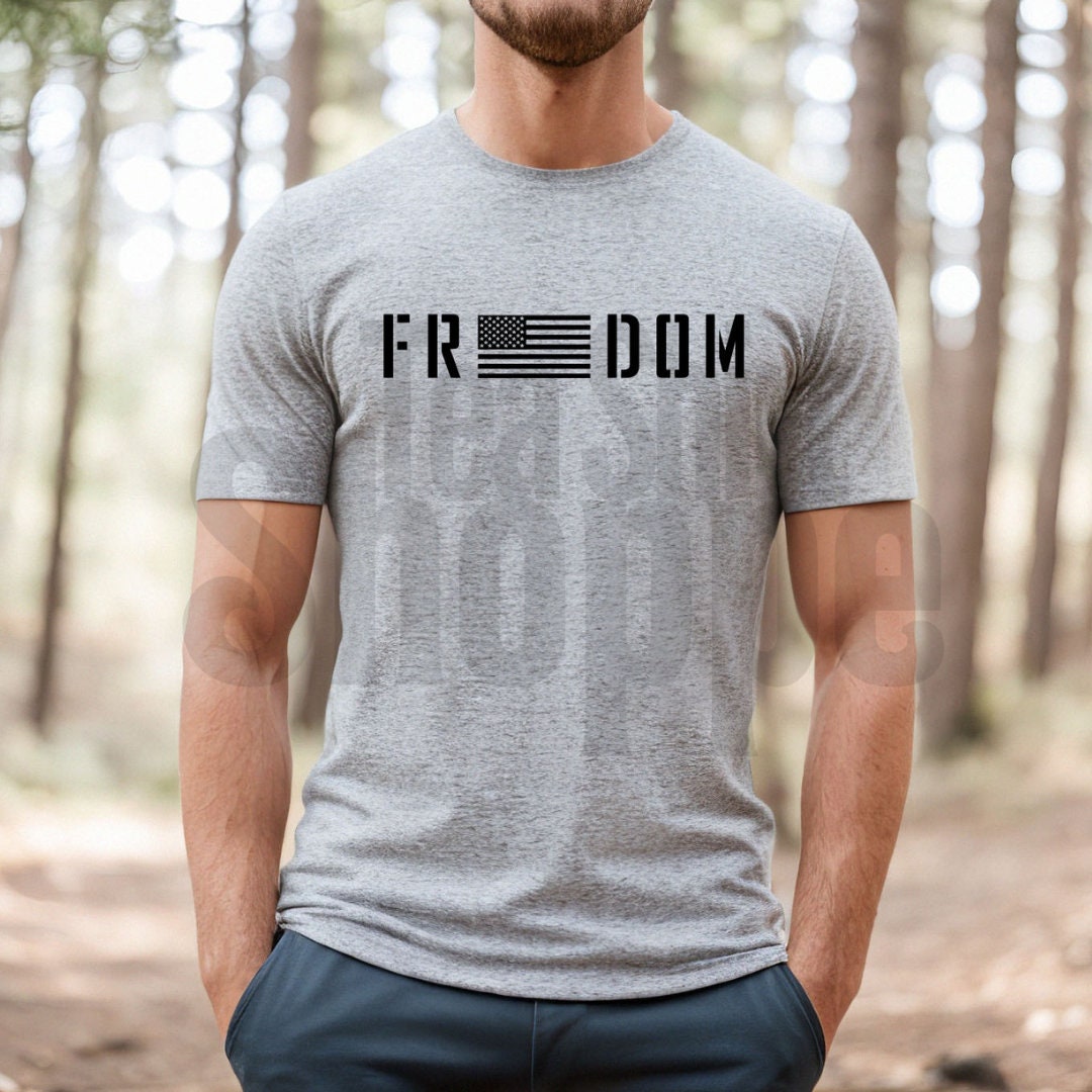 Freedom Hot Peel Custom Full Color Ready For Press DTF Print Transfer, Direct To Film Tea-Shirt Shoppe