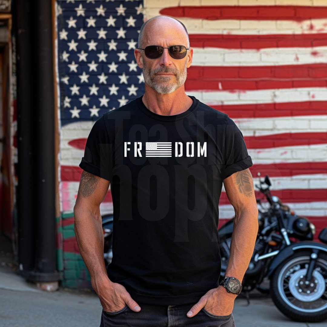 Freedom Hot Peel Custom Full Color Ready For Press DTF Print Transfer, Direct To Film Tea-Shirt Shoppe