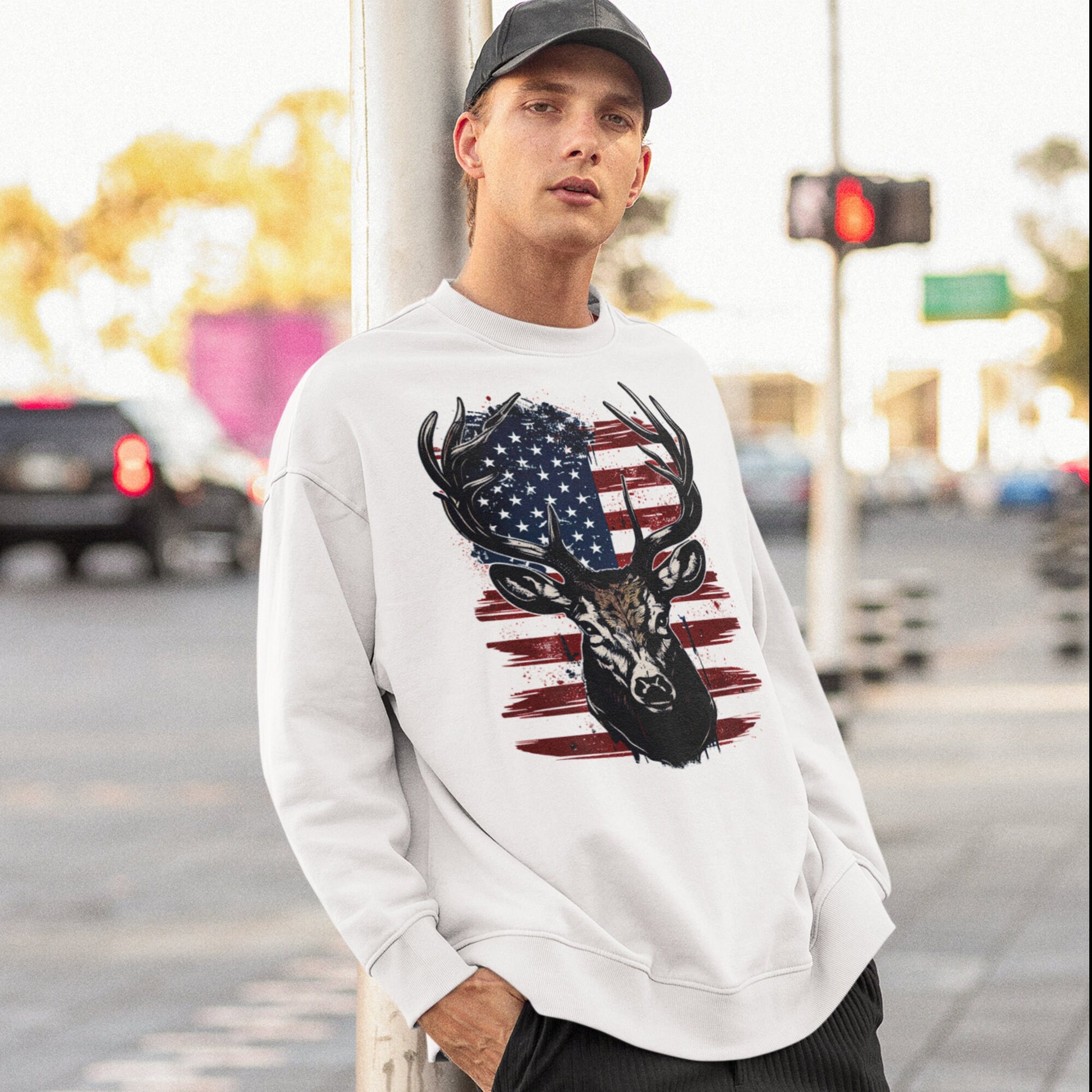 All American Hunter (DTF) Direct To Film Print Transfer Tea-Shirt Shoppe