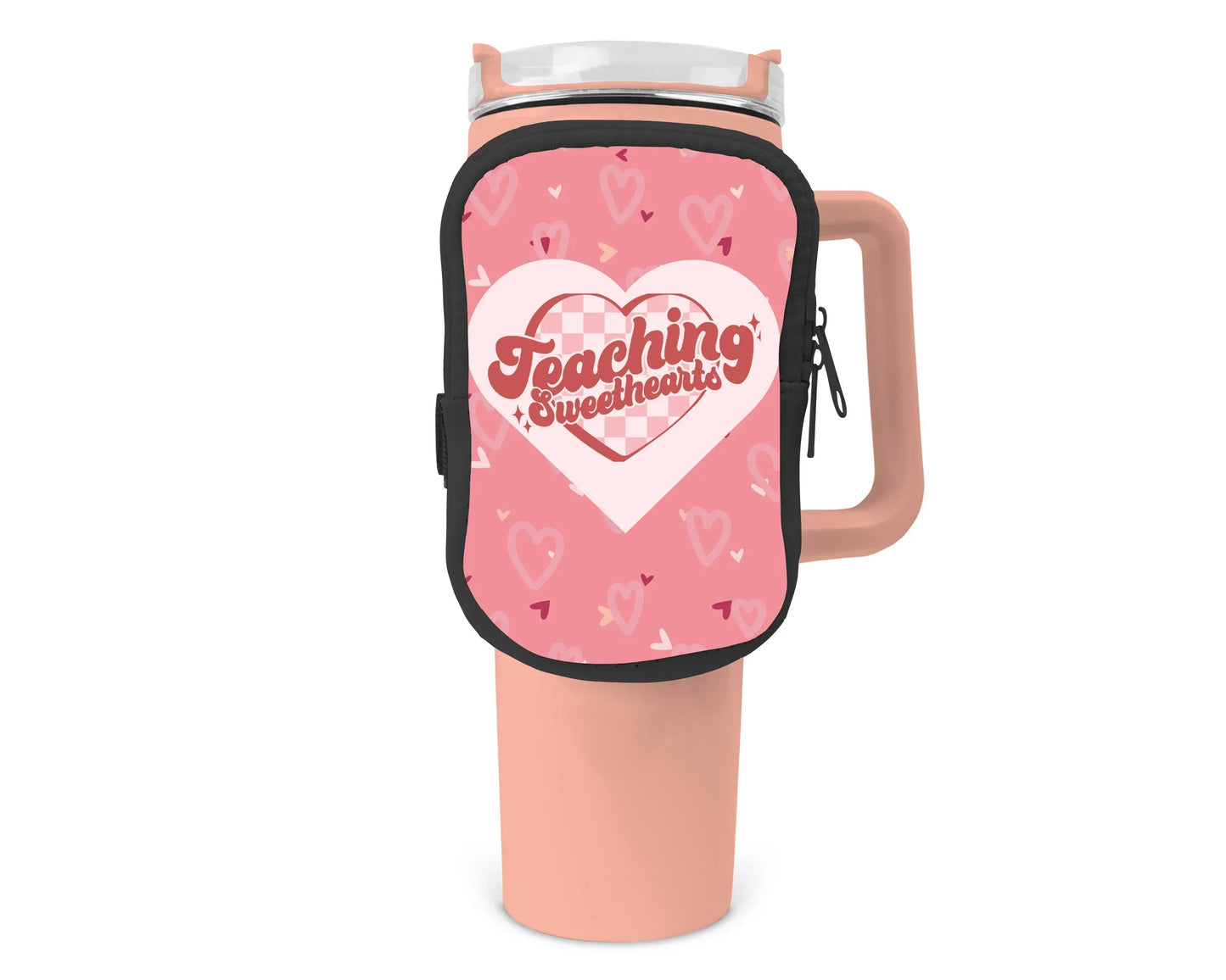 Teaching Sweethearts Zippered Pouch/Bag For 40oz Tumbler