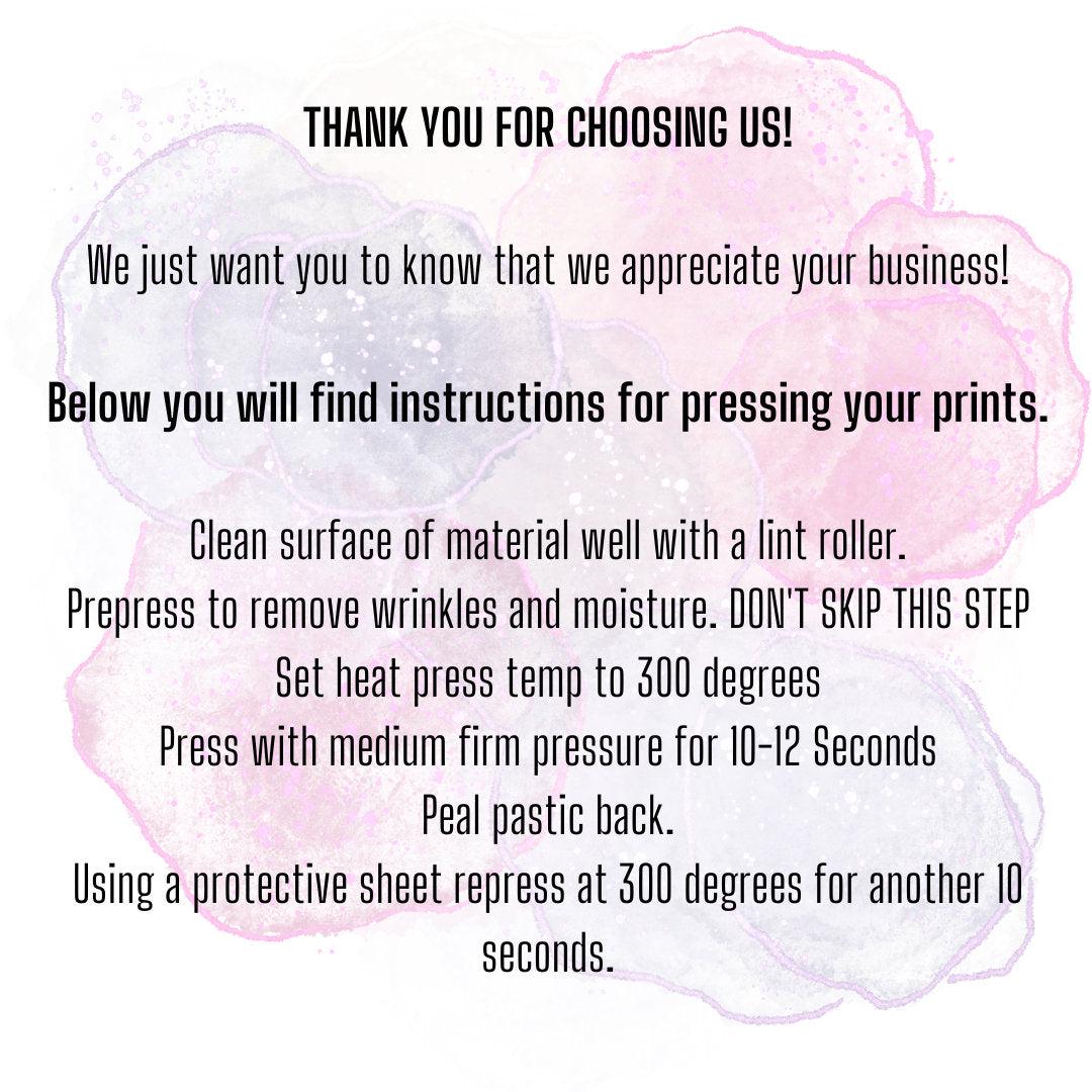 I Will Not Be Shaken Hot Peel Custom Full Color Ready For Press DTF Print Transfer, Direct To Film Tea-Shirt Shoppe