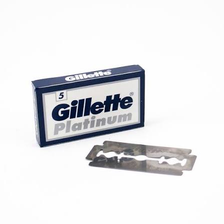 Gillette Platinum Double Edge 5 Refills Shaving & Grooming ARTISAN SHAVING PRODUCTS