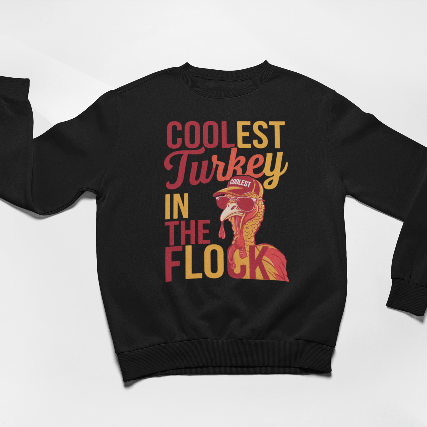 Coolest Turkey Graphic Sweatshirt