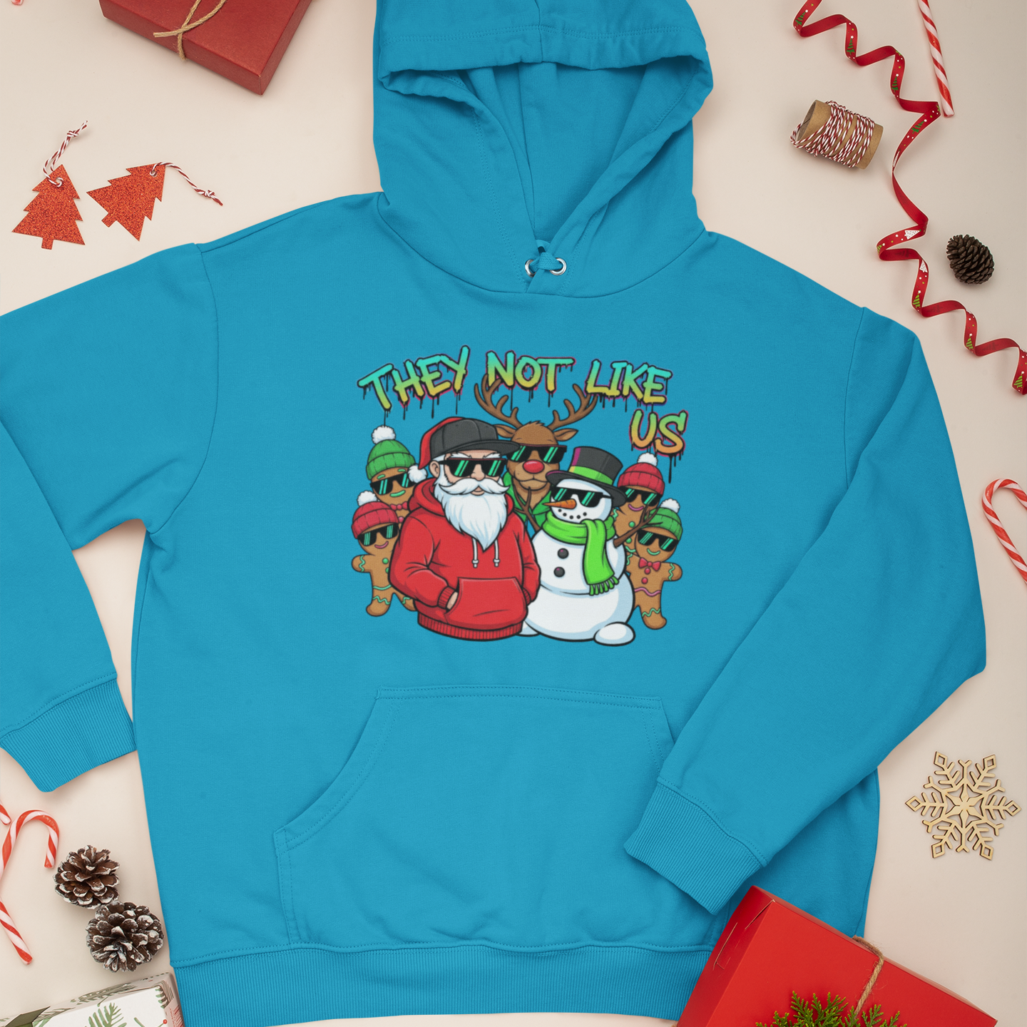 They Not Like Us Adult Graphic Hoodie