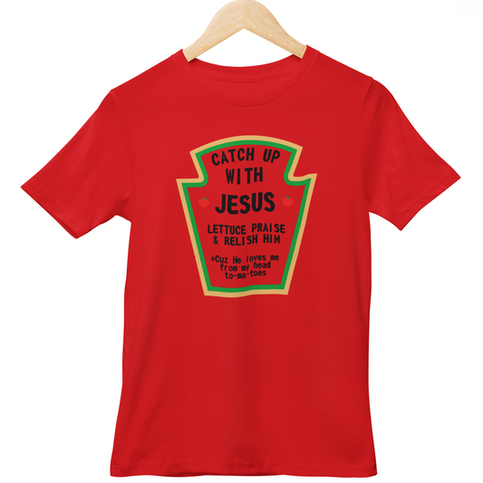 Catch Up With Jesus Youth & Toddler Graphic Tee