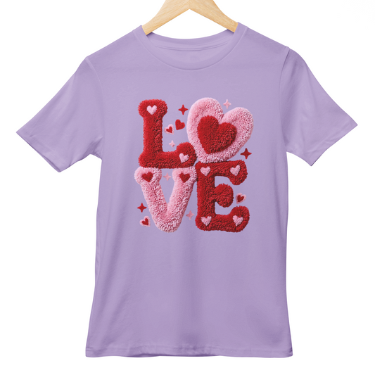 Fuzzy LOVE Letters Youth & Toddler Graphic Tee