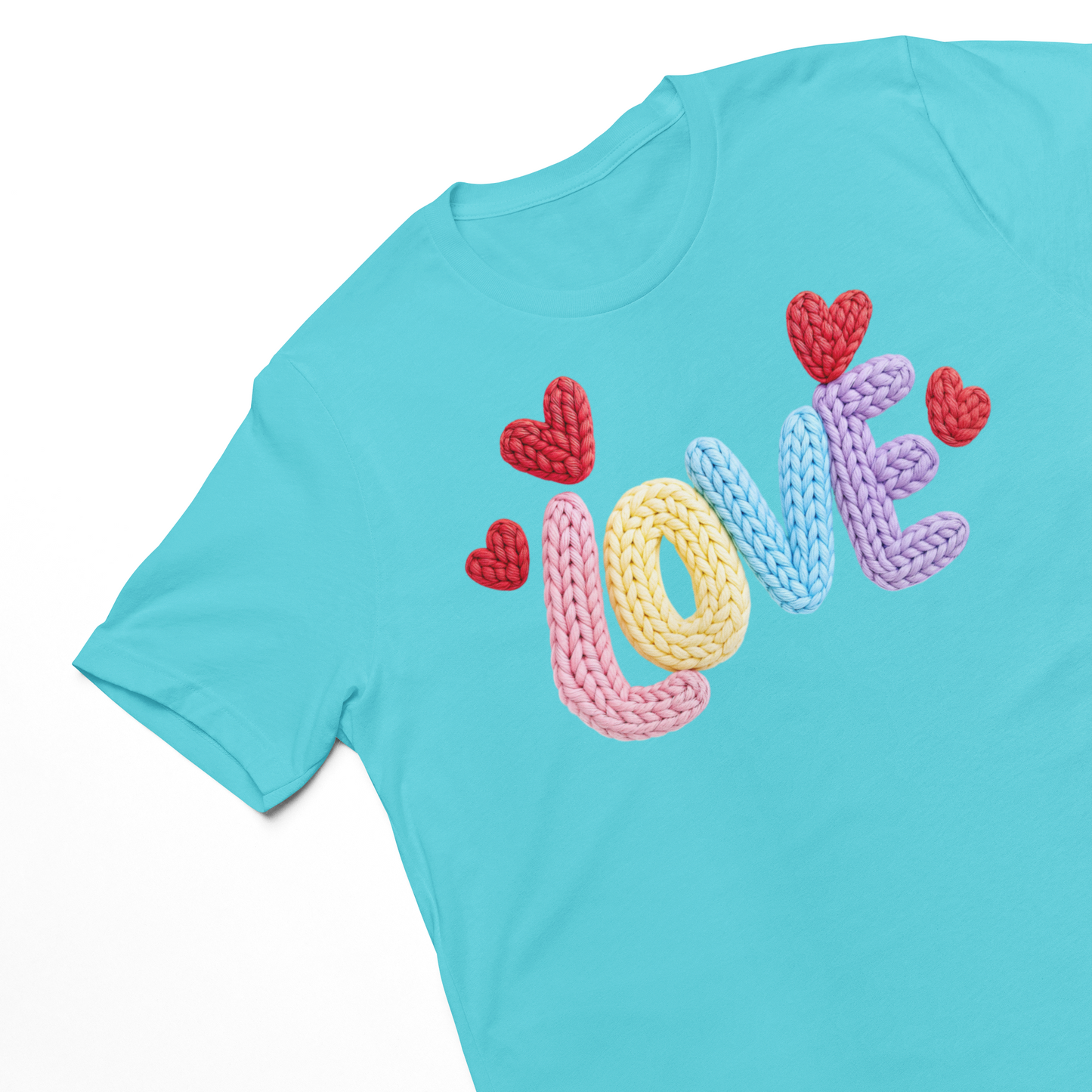 Rainbow Knit LOVE Youth & Toddler Graphic Tee