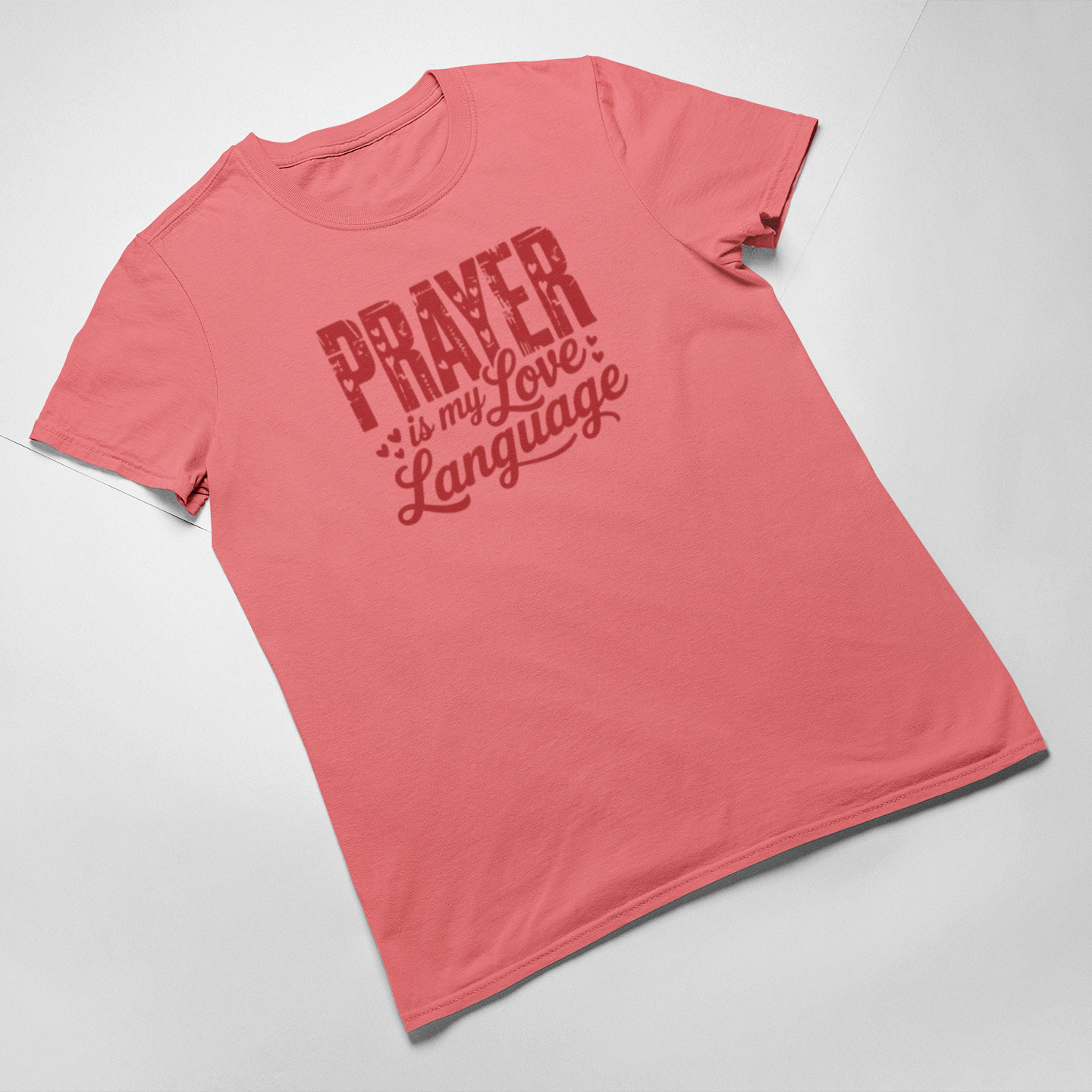 Prayer Is My Love Language Adult Graphic Tee