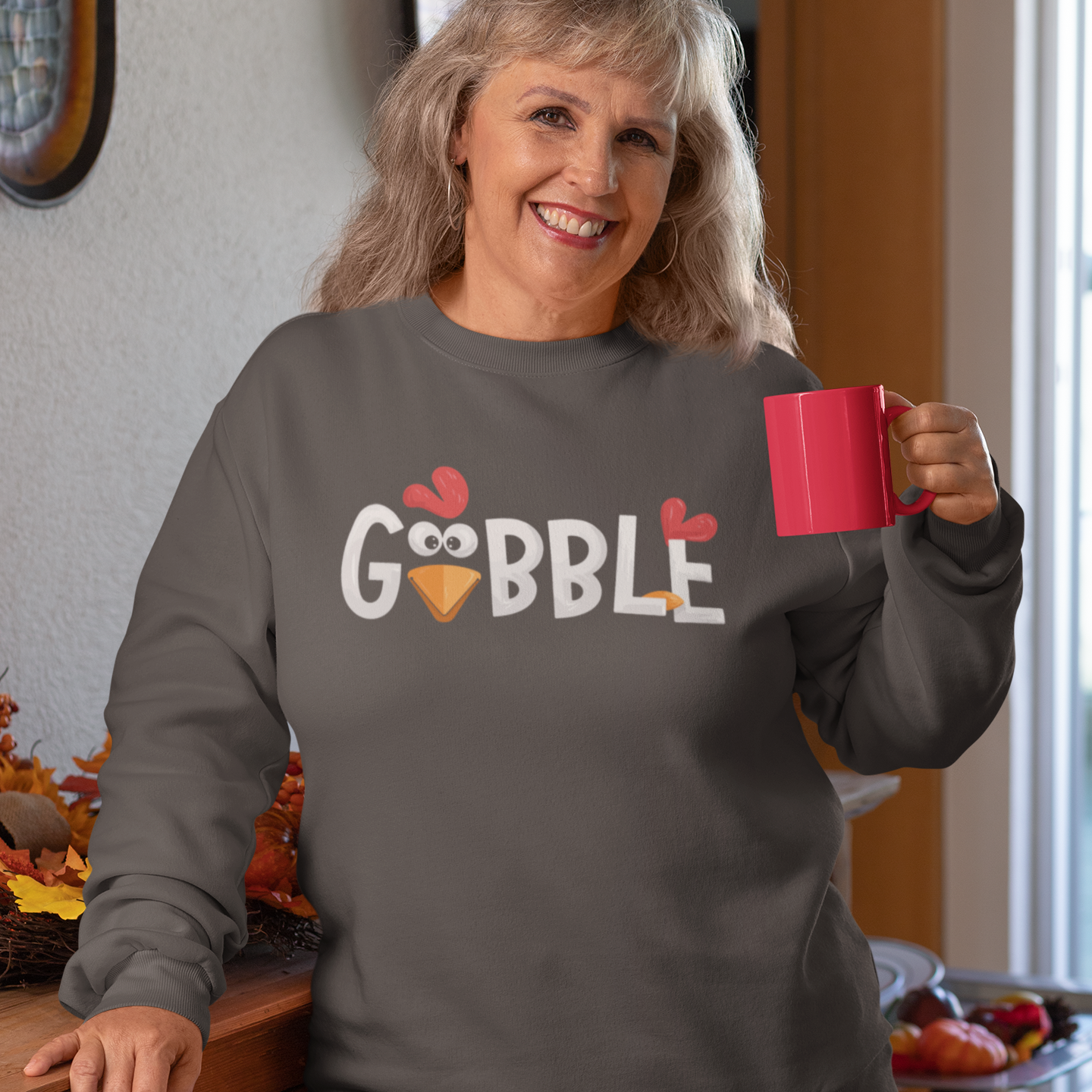 Gobble Graphic Sweatshirt
