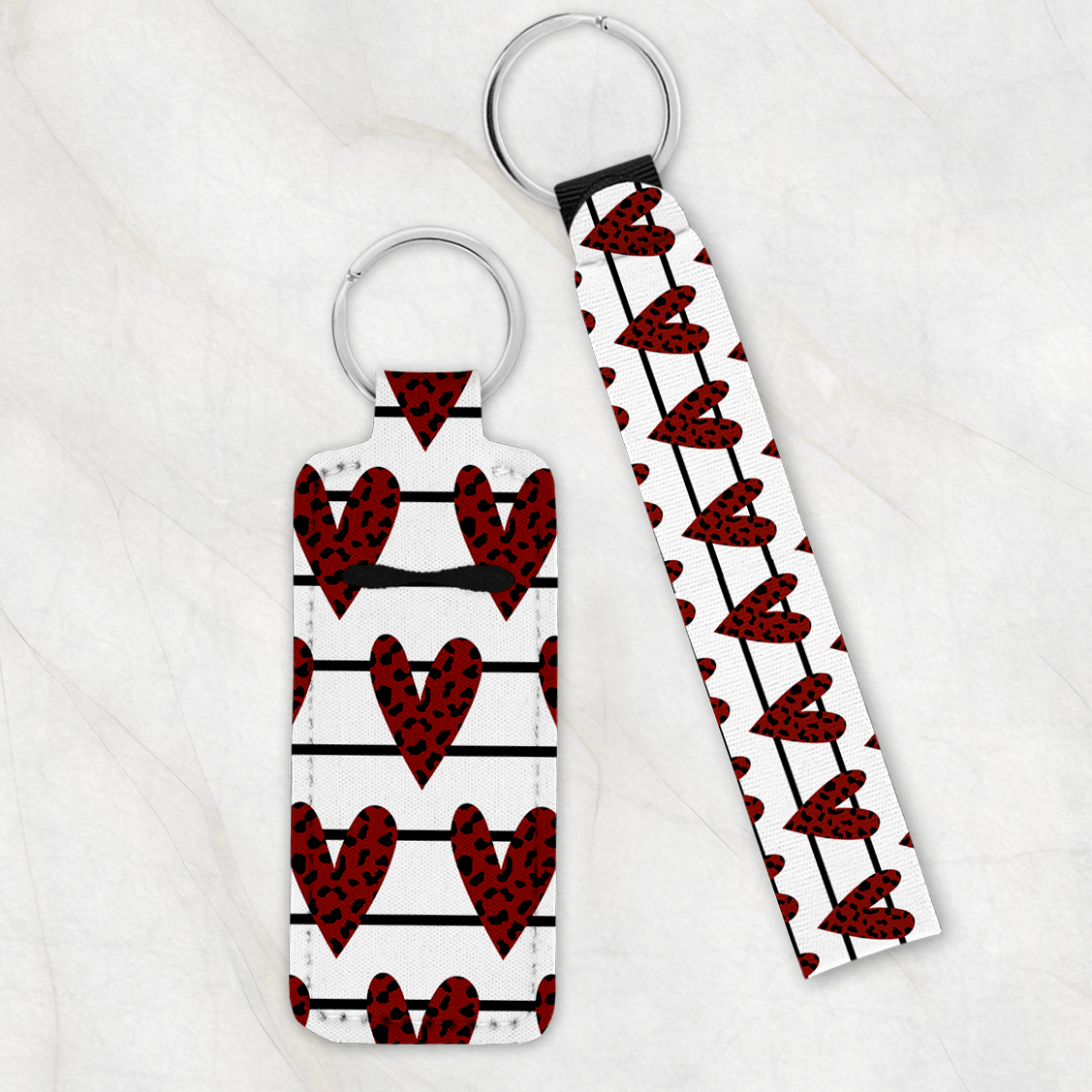 Wild Heart Chapstick Keychain Holder keychain Tea Shirt Shoppe