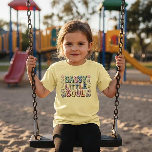 Sassy Little Thing Youth & Toddler Graphic Tshirt