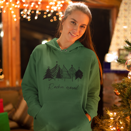 Rockin Around Full Color Ready For Press DTF Print Transfer, Direct To Film