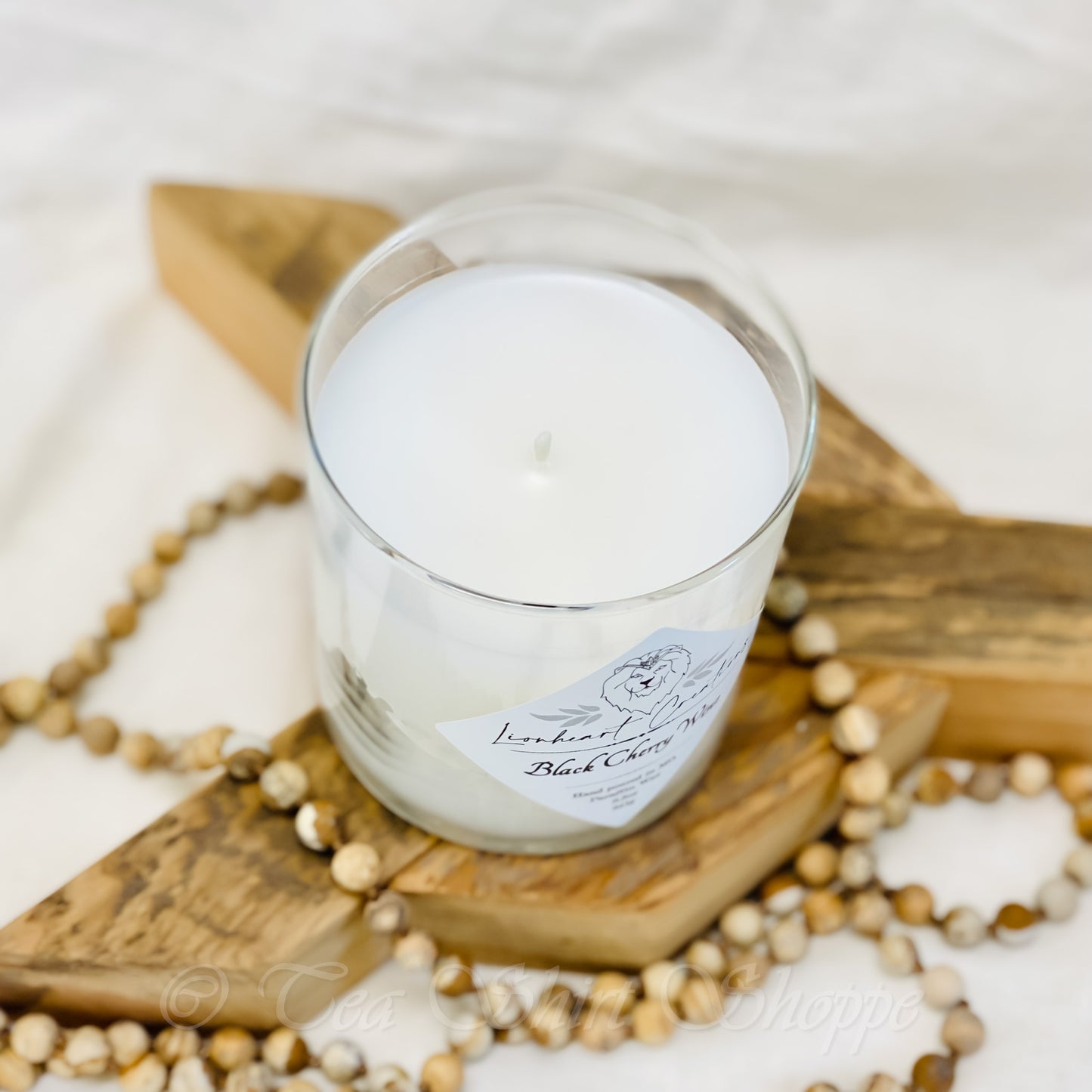 Black Cherry Wine Candle Candles Lionheart Creations   