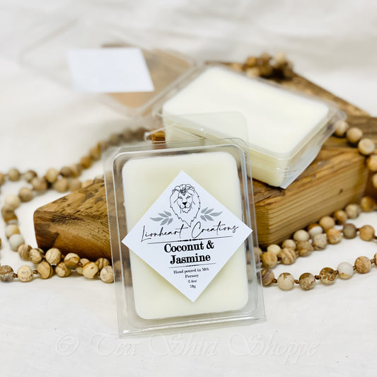 Coconut & Jasmine Scented Wax Melt Wax Tarts Lionheart Creations   