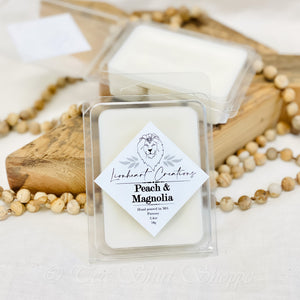 Peach & Magnolia Scented Wax Melt