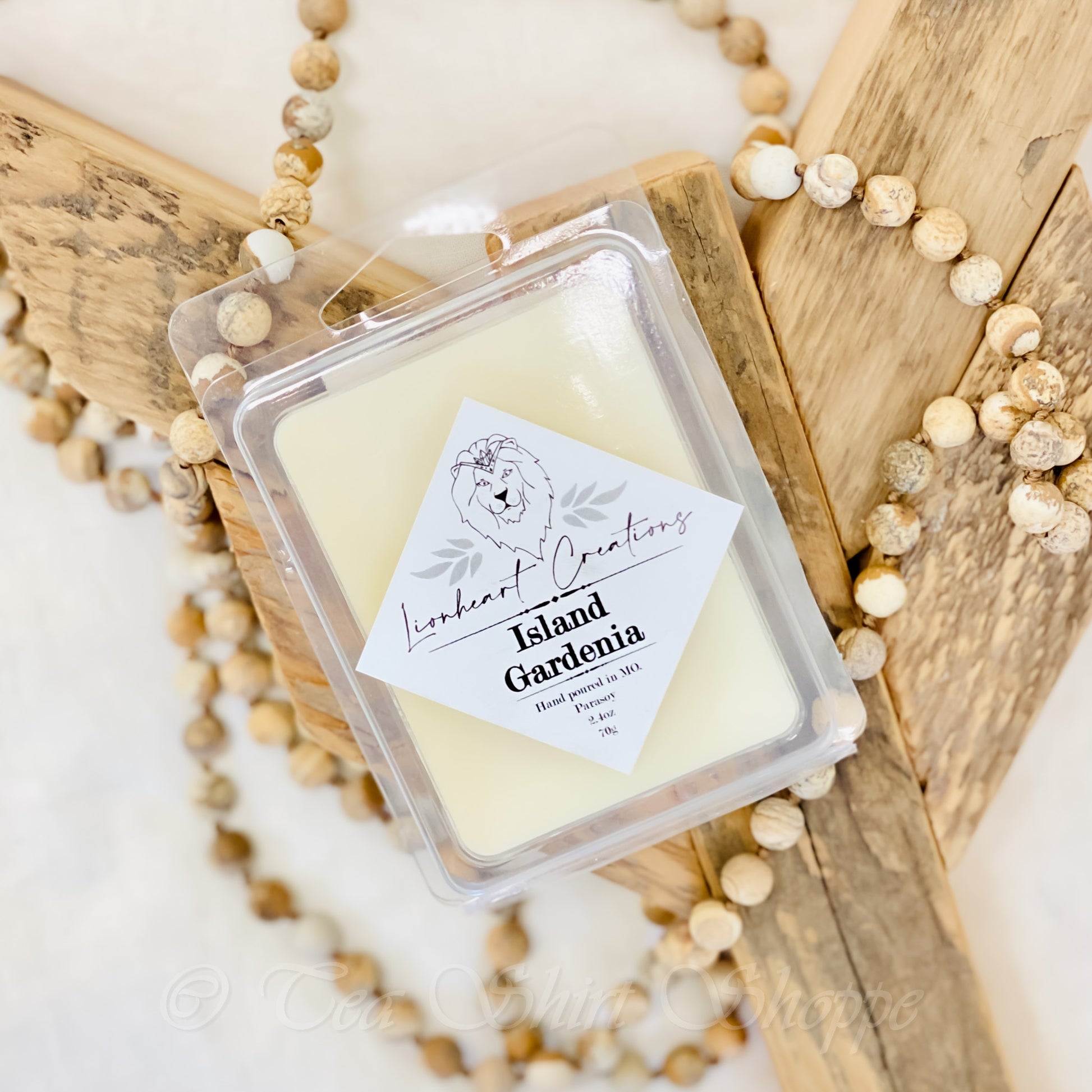 Island Gardenia Scented Wax Melt Wax Tarts Lionheart Creations   