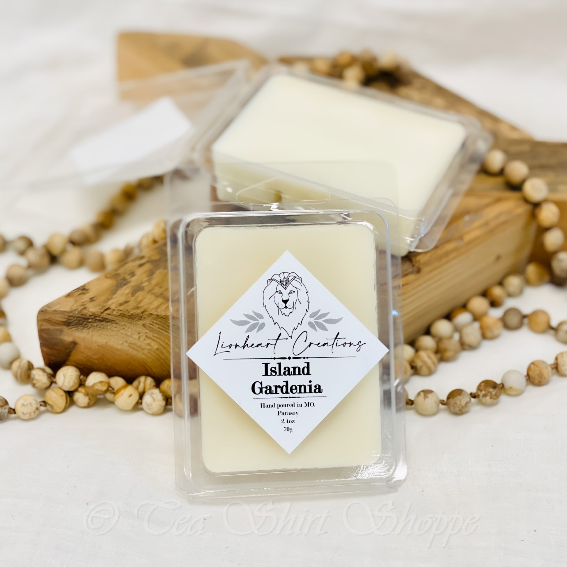 Island Gardenia Scented Wax Melt Wax Tarts Lionheart Creations   