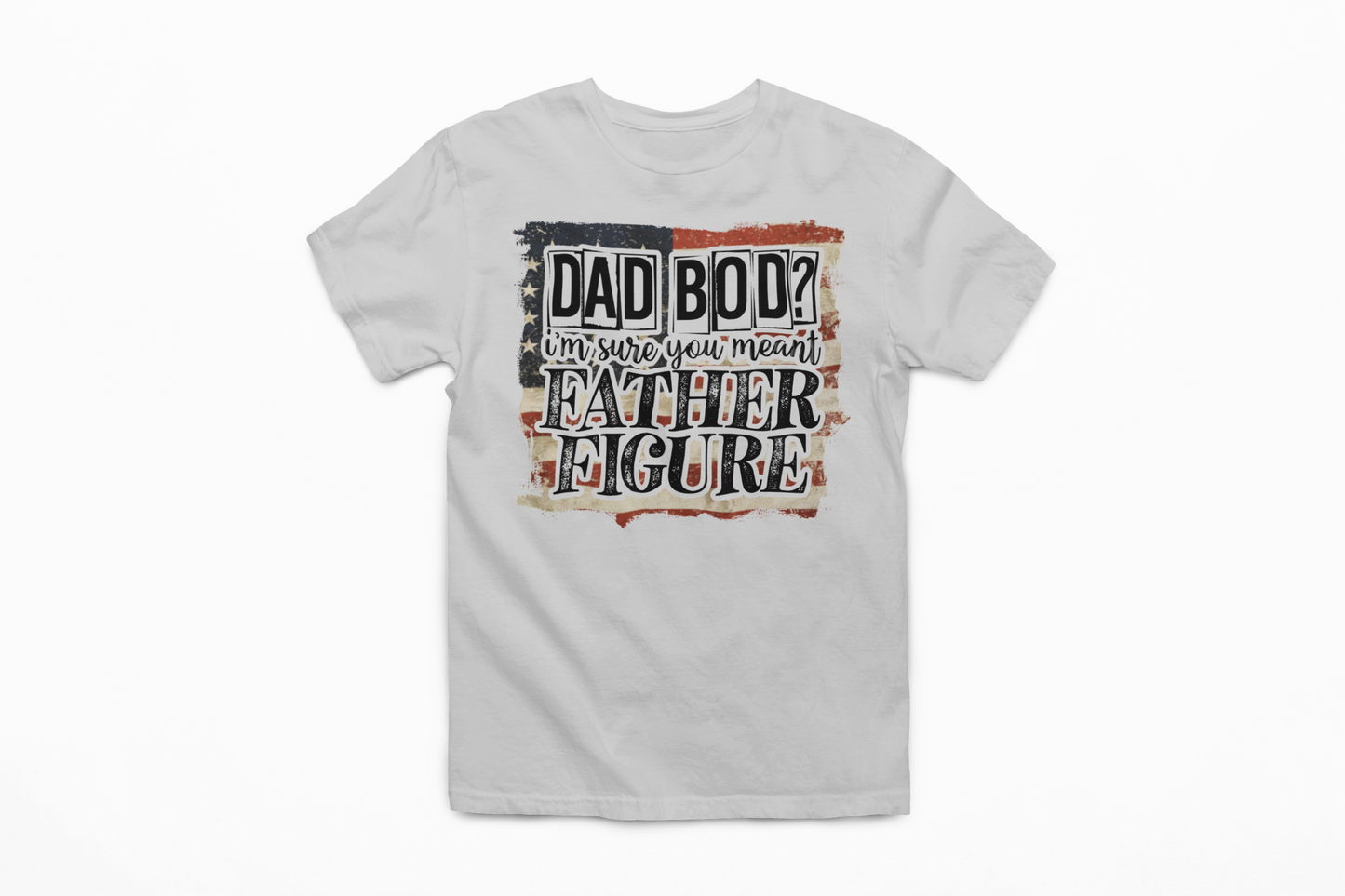 Father Figure Graphic Tee Mens T-shirt Tea Shirt Shoppe S Solid Athleic Grey