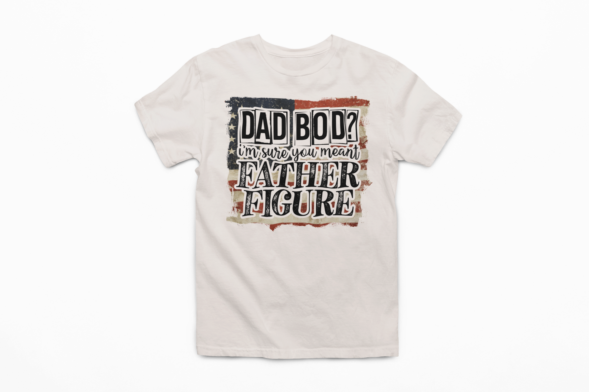 Father Figure Graphic Tee Mens T-shirt Tea Shirt Shoppe