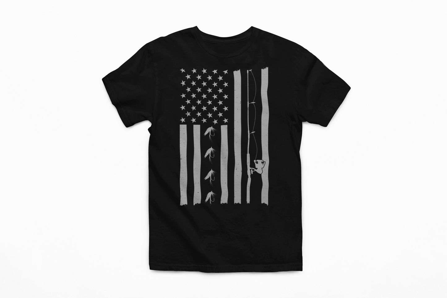 Fishing Flag Graphic Tee