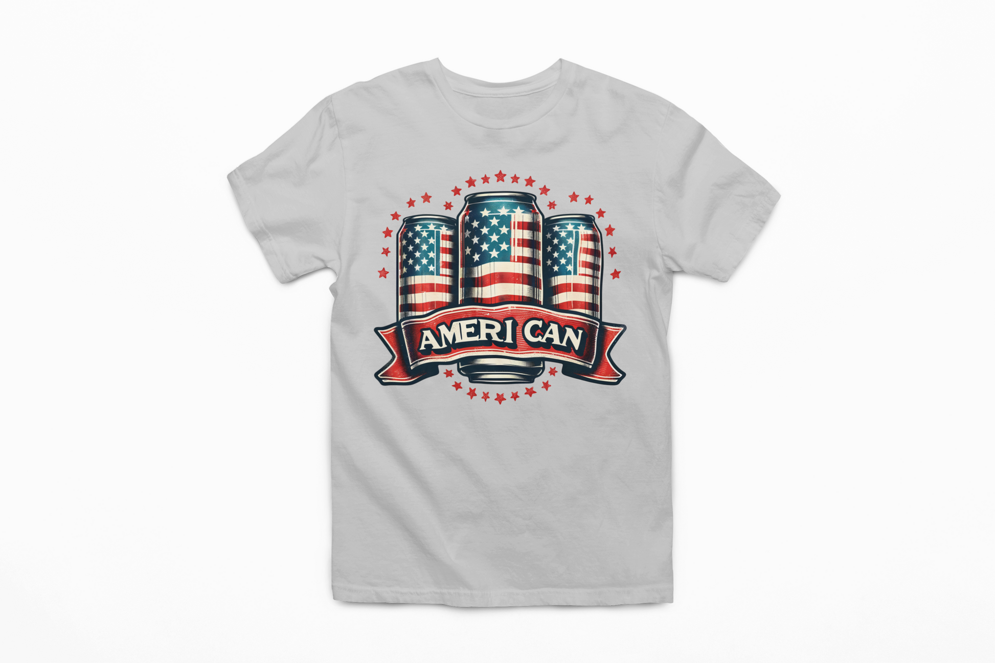 Ameri-can Graphic Tee Mens T-shirt Tea Shirt Shoppe